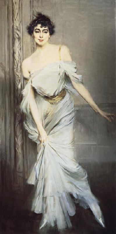 Giovanni Boldini Madame Charles Max France oil painting art